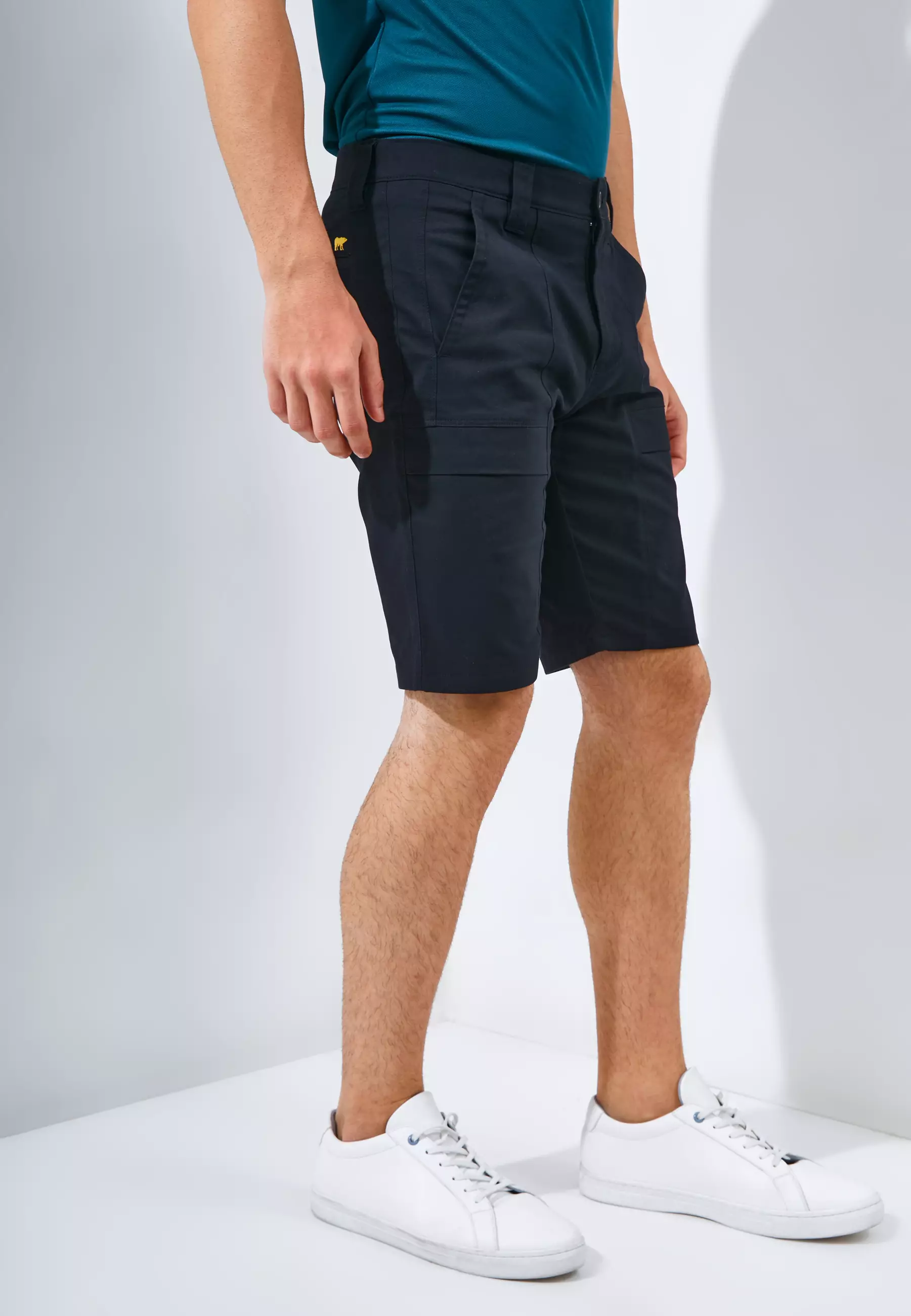 Jack Nicklaus Leo Celana Pendek Pria Regular Fit Black