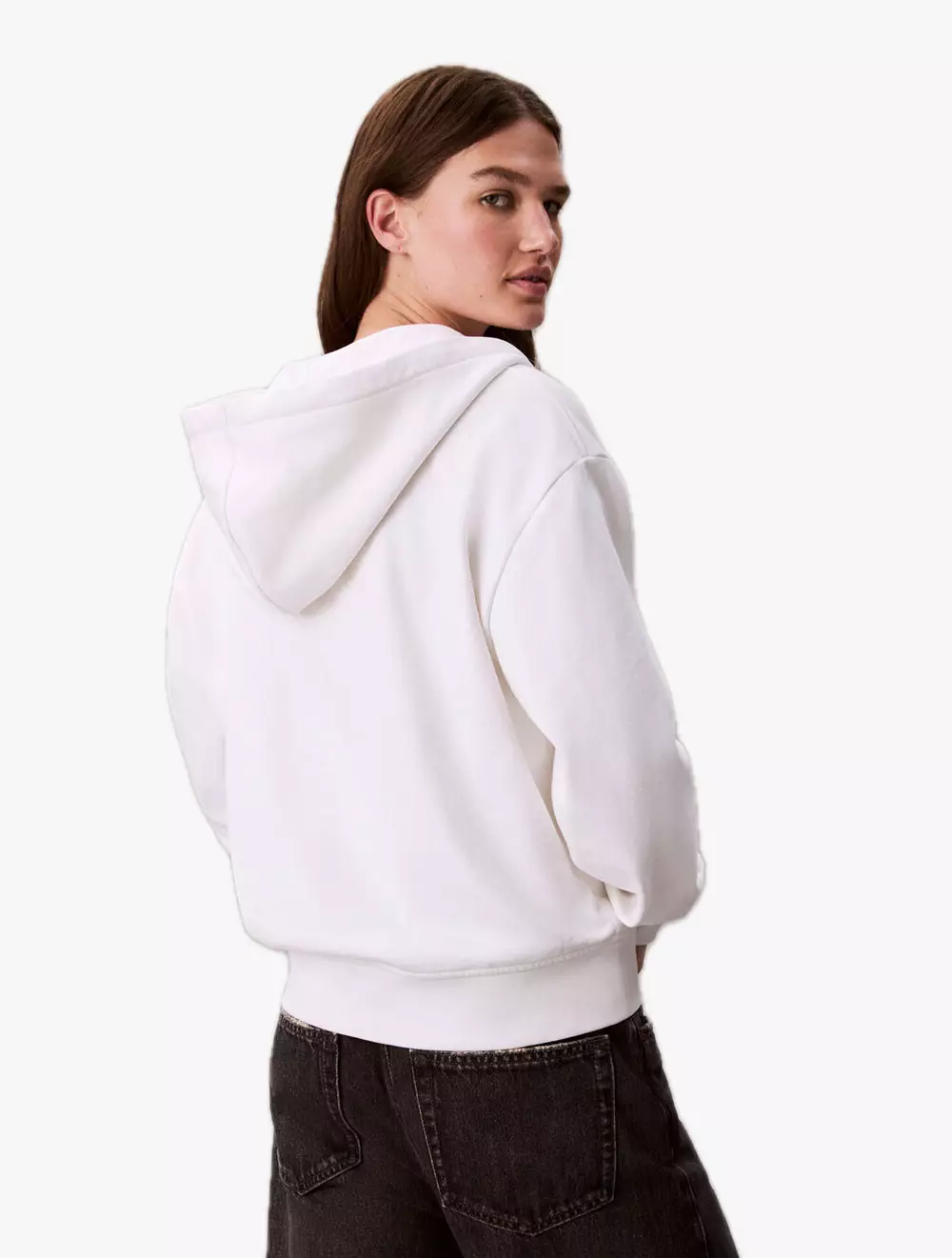 Calvin Klein - Cotton Terry Zip Up Hoodie