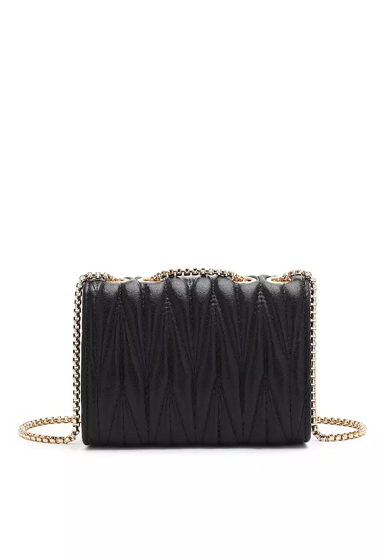 Chain Handbag - Black