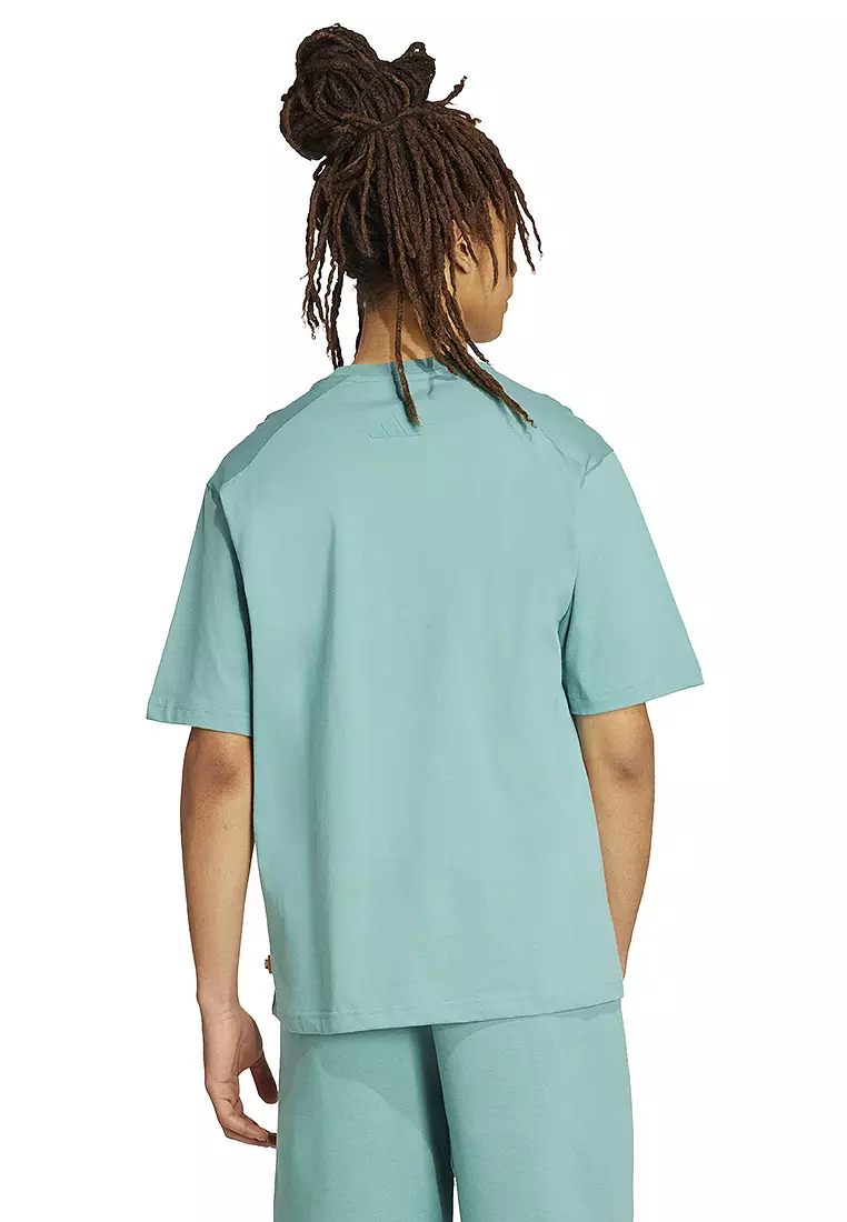 Dog Sock Patch Graphic T-Shirt