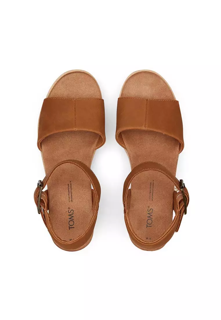 Women Diana Tan Leather Sandals