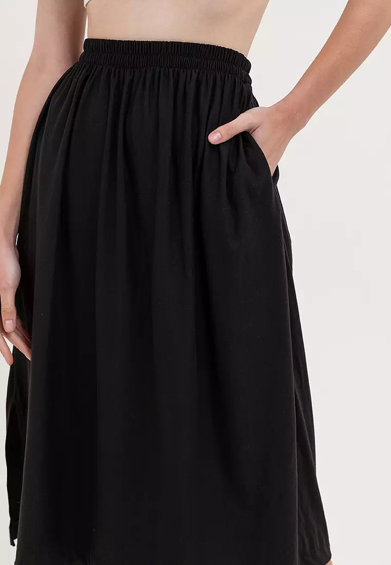 Laica Cotton Midi Skirt