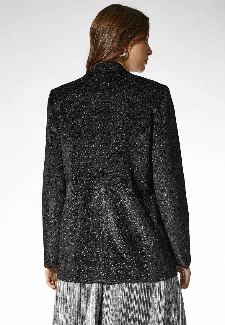 Glitter Black Jacket