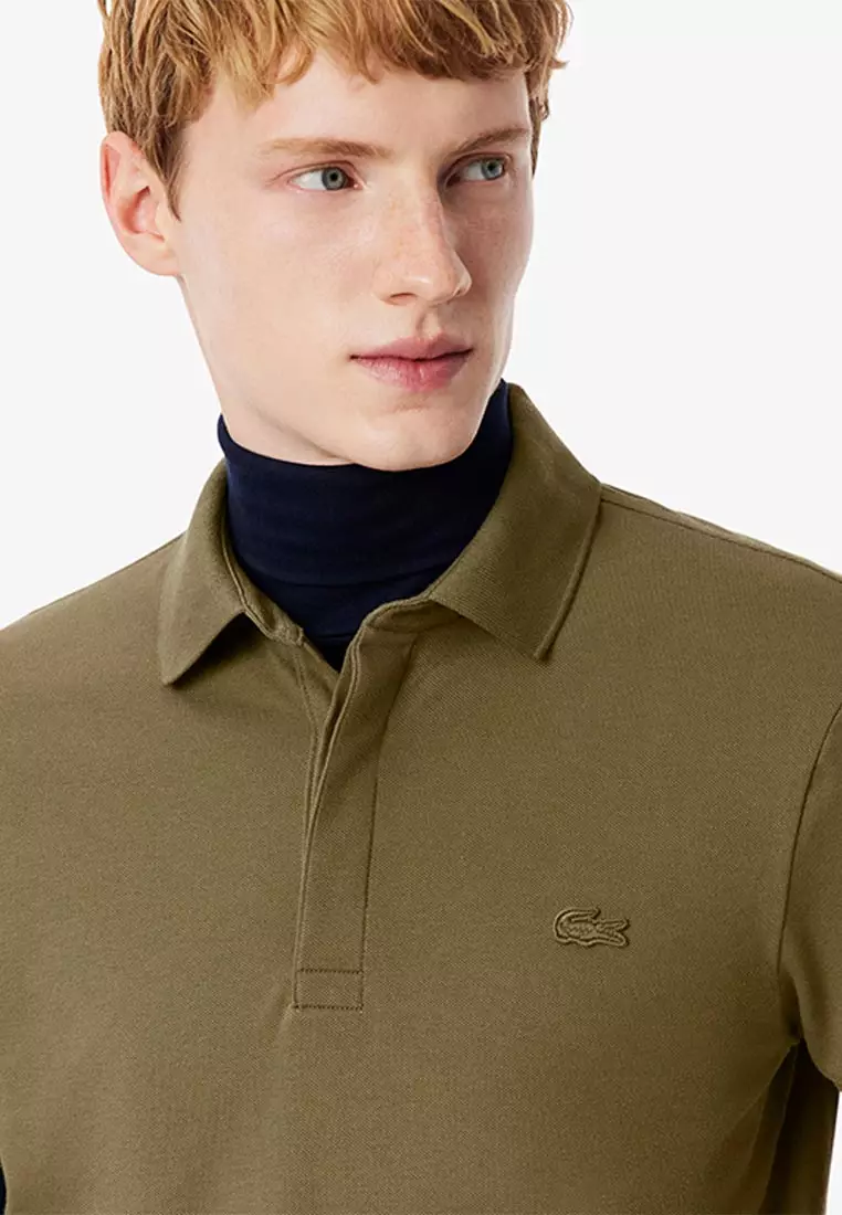 Regular Fit Paris Stretch Piqué Polo Shirt