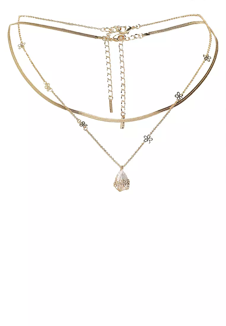 Buy ALDO Teardrop Necklace Set 2025 Online | ZALORA
