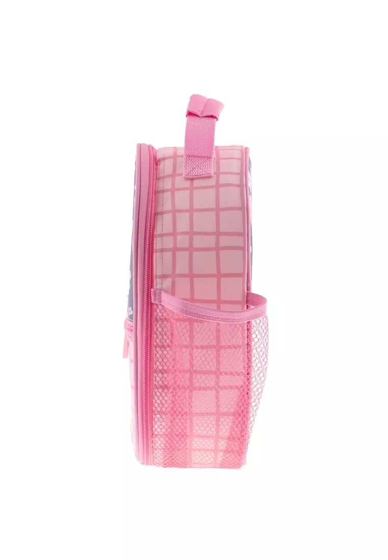 All Over Print Charcoal Flower Lunch Bag For Kids