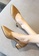 Twenty Eight Shoes beige VANSA Pointed Toe Mid Heel Pumps  VSW-H3918 FBC63SHF6694BDGS_6