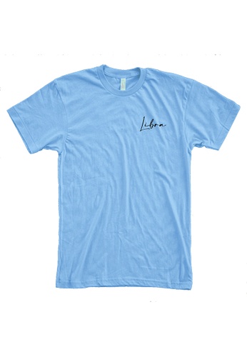 MRL Prints blue Zodiac Sign Libra Pocket T-Shirt Customized 157B2AABFE0D91GS_1