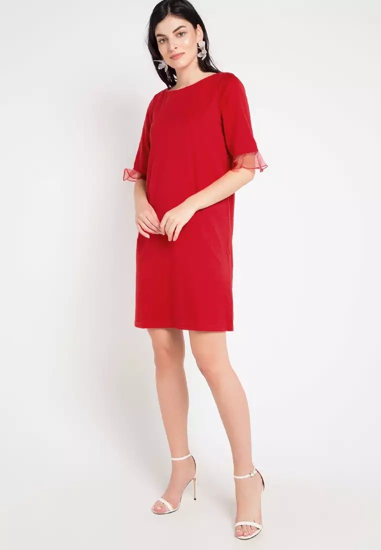 Variation Flower Bordir With Transparent In Sleeves.