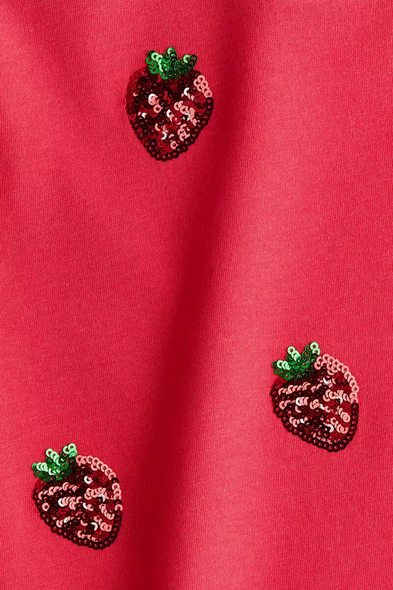 Motif-detail t-shirt