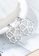 ZITIQUE gold Women's Diamond Embedded Geometric Shape Earrings - Silver 98804AC8A29404GS_4