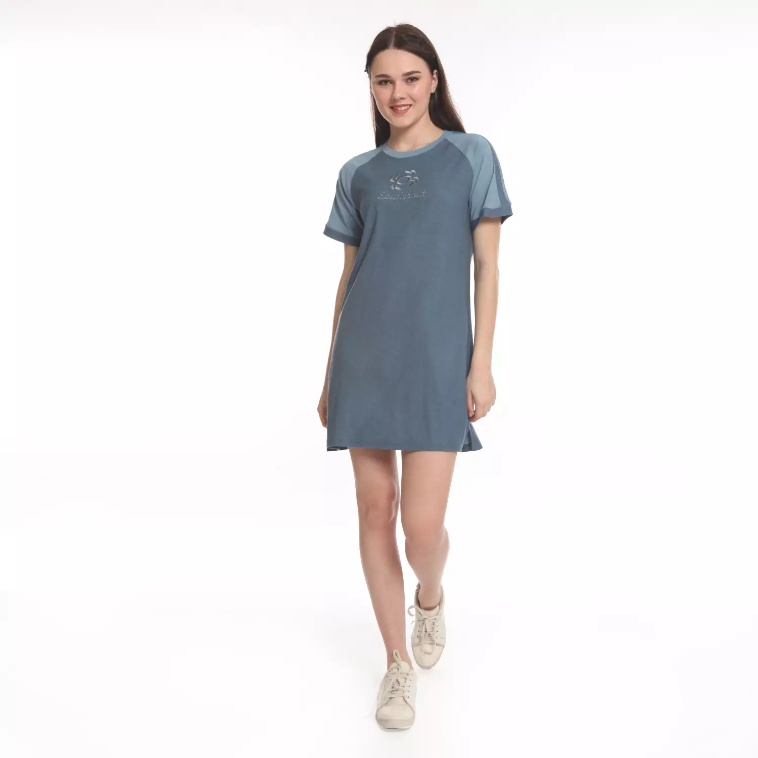 Spyderbilt Mini Dress Wanita Biru ROOXEL (LDRS330-BLU) Planet Surf