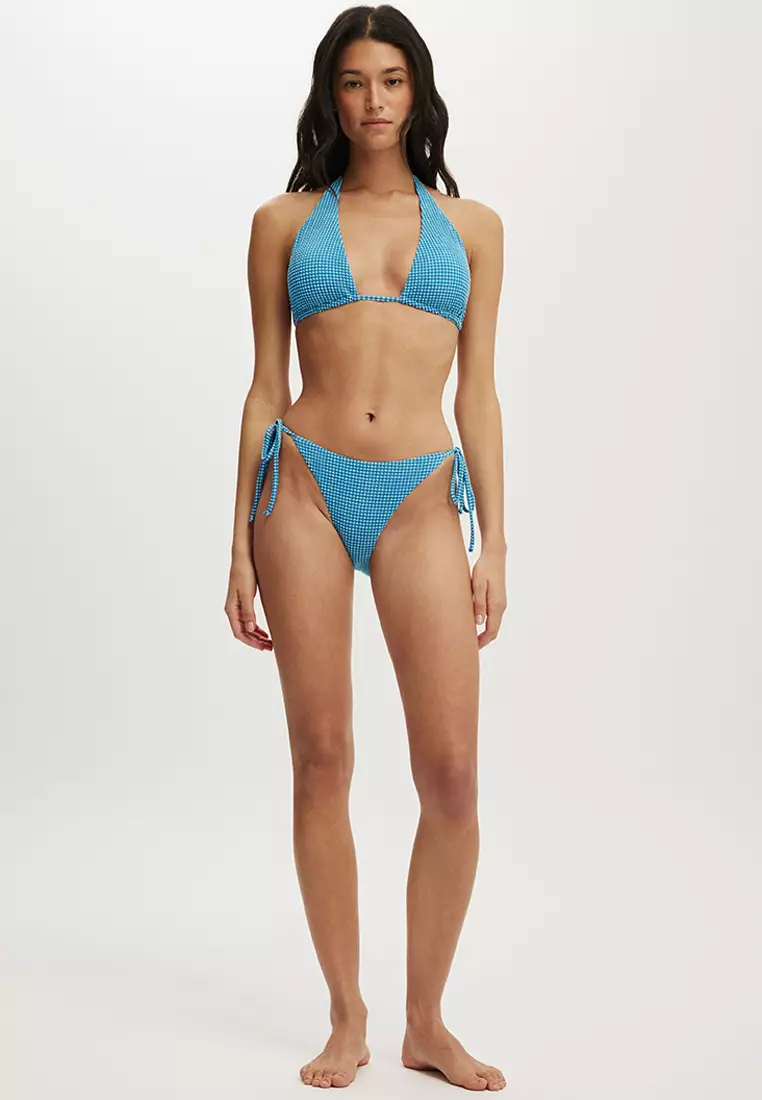 String Tie Side Cheeky Bikini Bottom