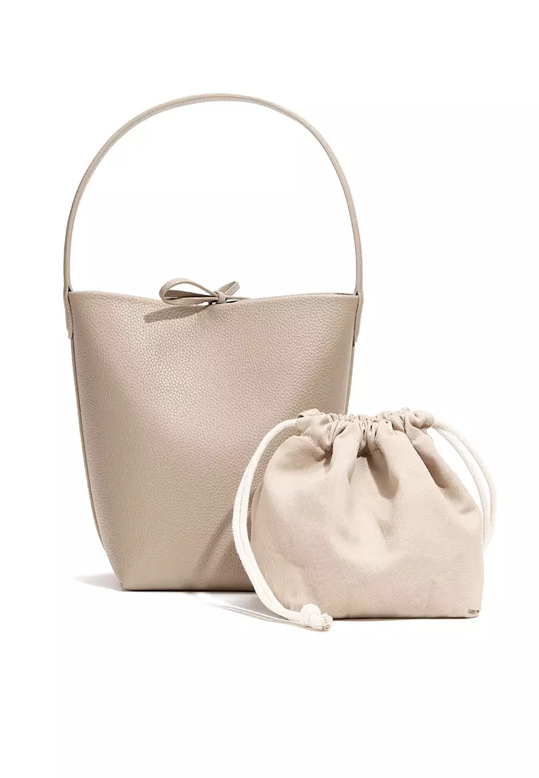 頭層牛皮水桶包 DL2312