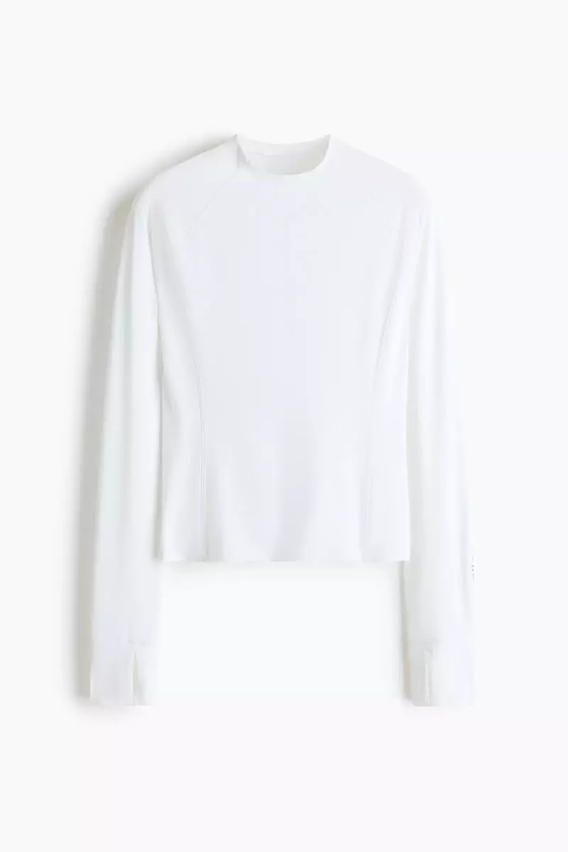 Long-sleeved running top with CoolMove™
