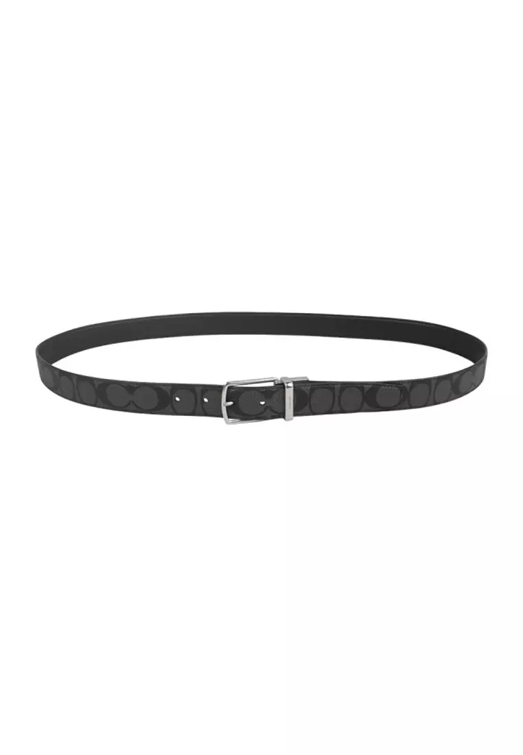 Men's Versatile Belt In Black and Gray CQ016CQBK