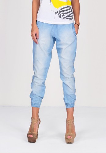 SJO's Gesper Light Blue Women's Pants