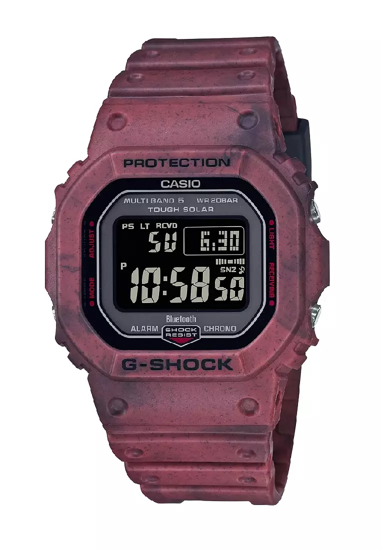 Men GW-B5600SL-4 Rubber red