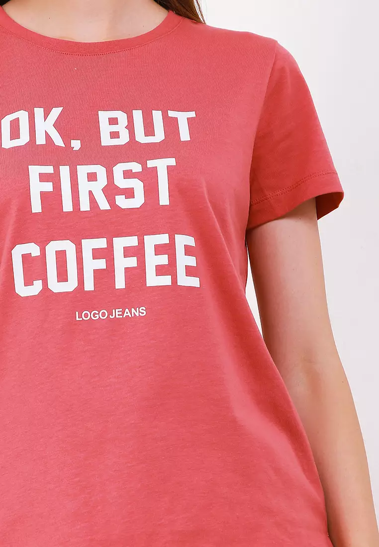 Kaos Wanita Adira Mideral Red