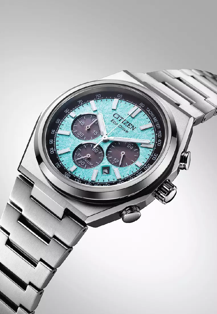 Buy Citizen Citizen Zenshin Eco-Drive Chronograph Super Titanium