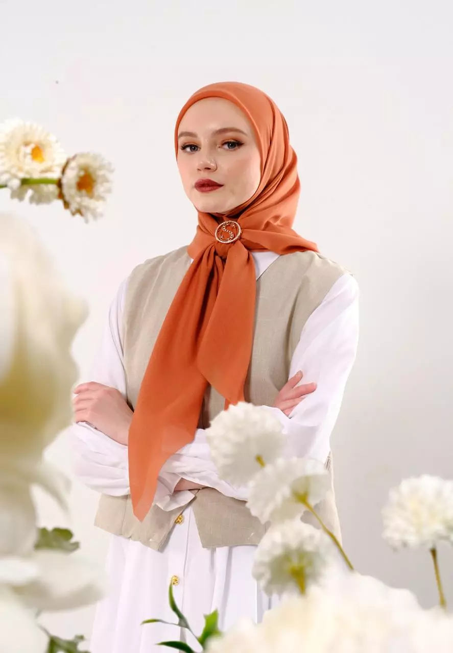 Marcella Plain Scarf | Hijab | Kerudung | Jilbab Segiempat