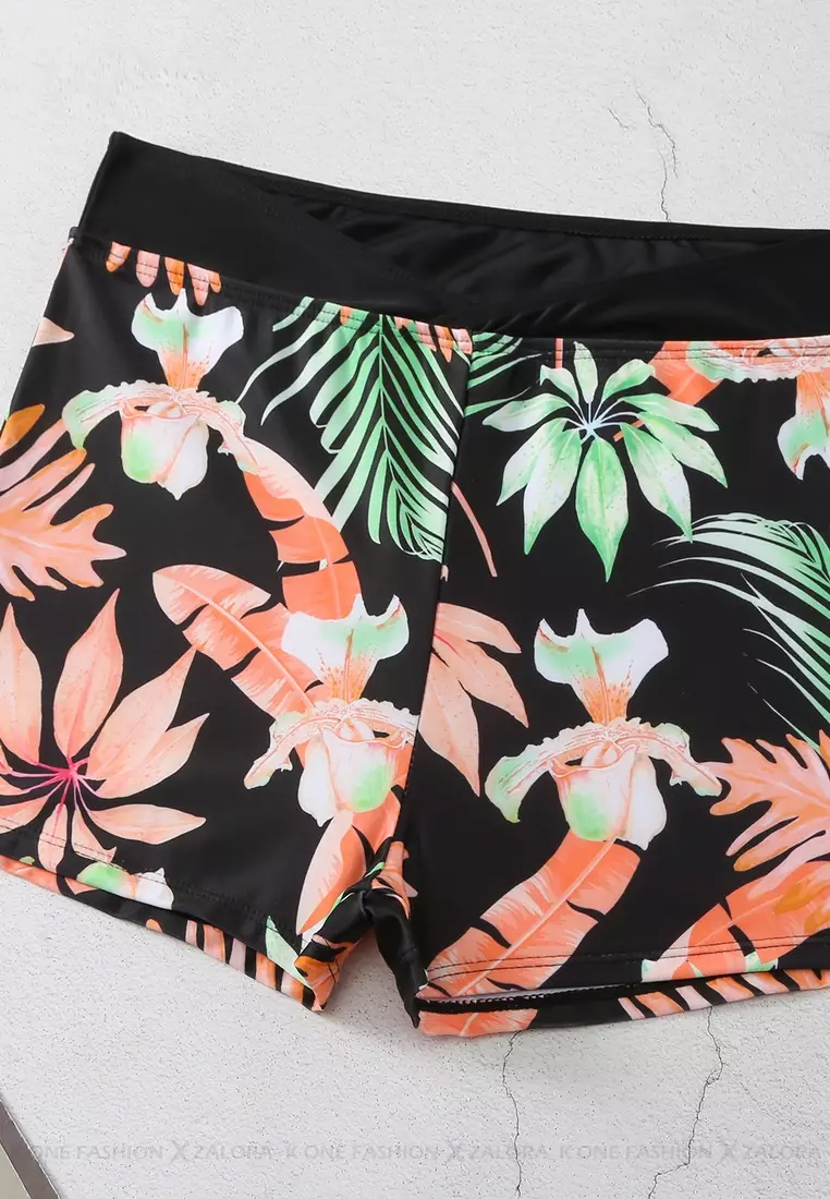 (2pcs)Sexy Printed Bikini Swimsuit