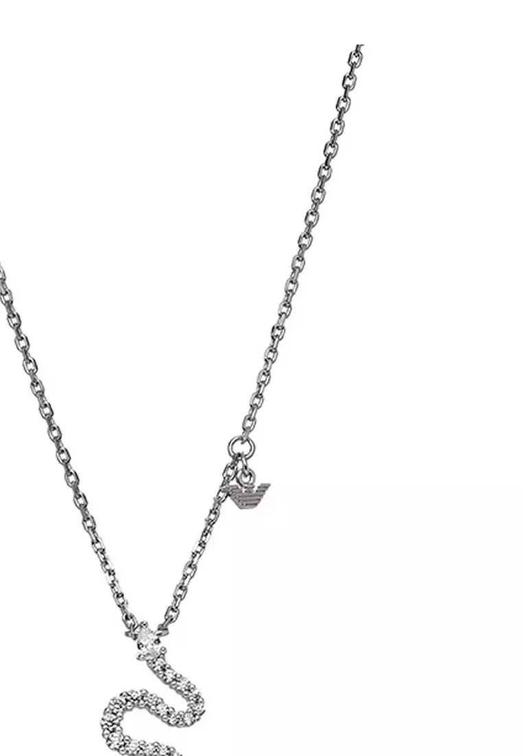 Jual Emporio Armani Women's Necklace in Silver EG3611040 Original