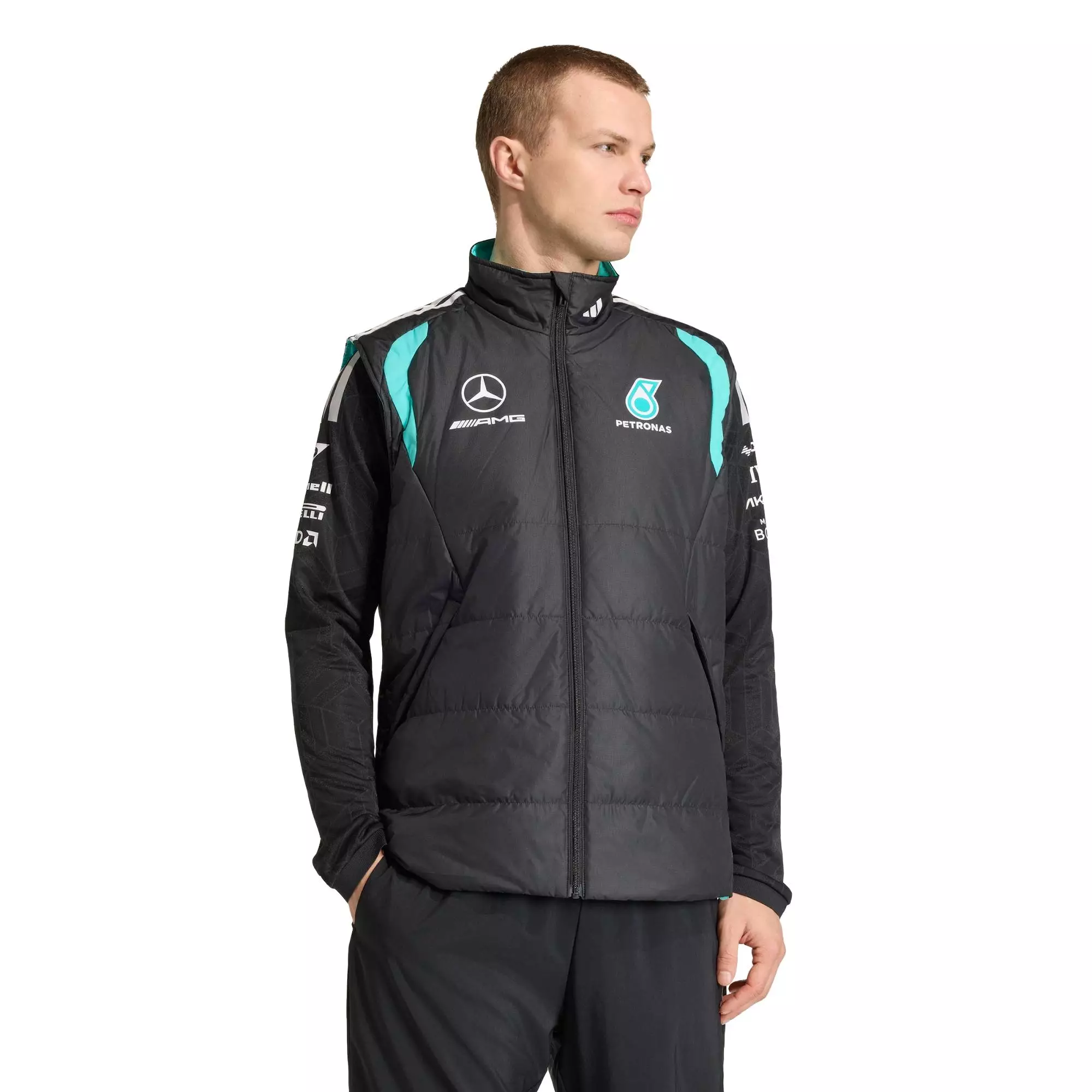 Motorsport MERCEDES - AMG PETRONAS FORMULA 1 TEAM MECHANICS VEST Men Black KE5476