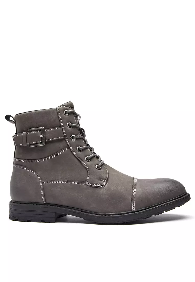Discount on Twenty Eight Shoes  shoes - SKU: Vintage Faux Leather Martin Boots KB2208W