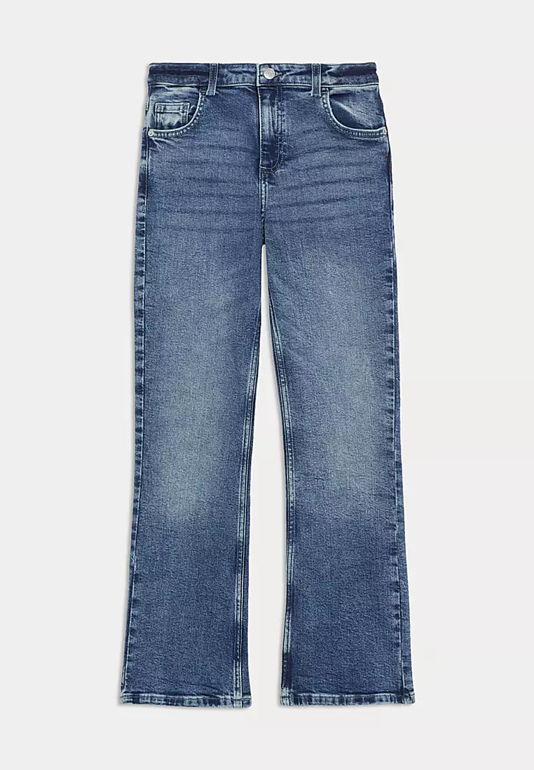 Regular Fit Denim Flared Jeans
