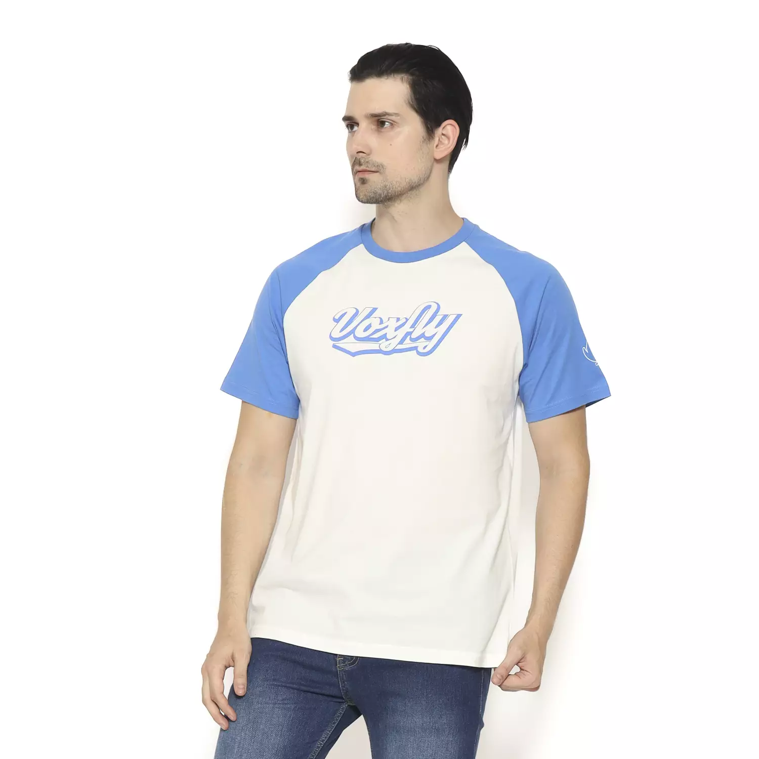 Voxfly Kaos Lengan Pendek Pria No Chill Raglan Men Tee Planet Surf
