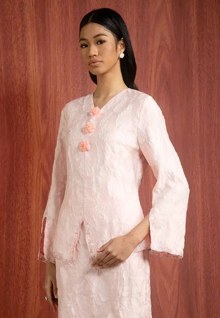 LAIKA EMBROIDERY BEADED KEBAYA SET