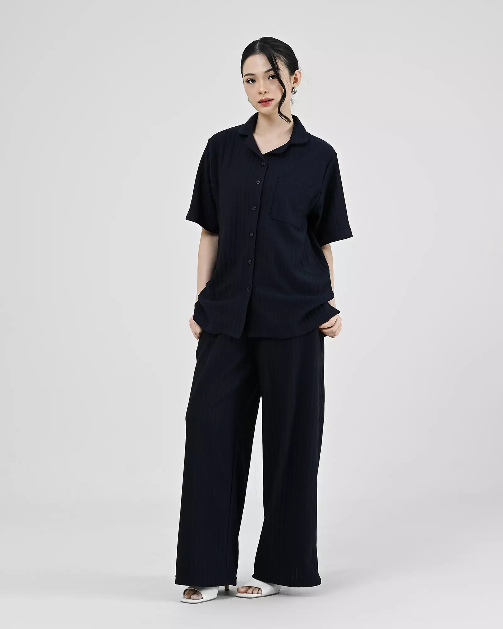 Geulis.id DITA PAJAMAS - Navy