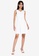 ZALORA BASICS white Sweetheart Neck Belted Fit & Flare Dress 95CF9AAD4D85D3GS_8