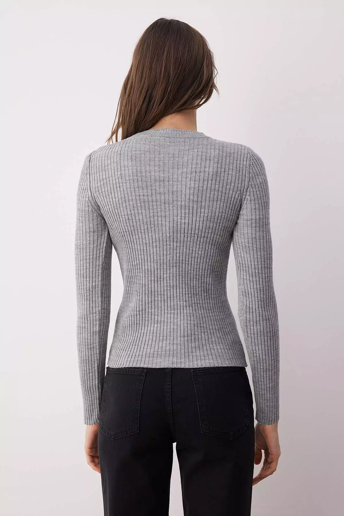 Black-Gray Double Pack Knitwear Sweater