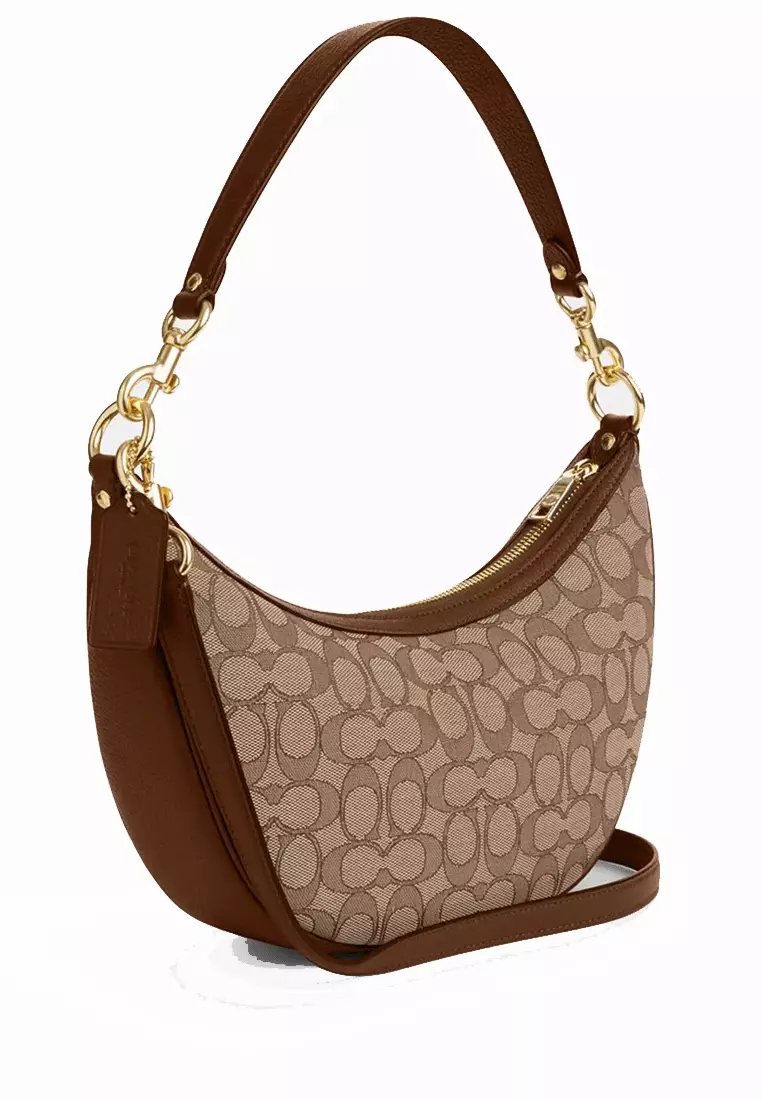 Buy Coach COACH Women Aria Shoulder Bag In Signature Jacquard 2024