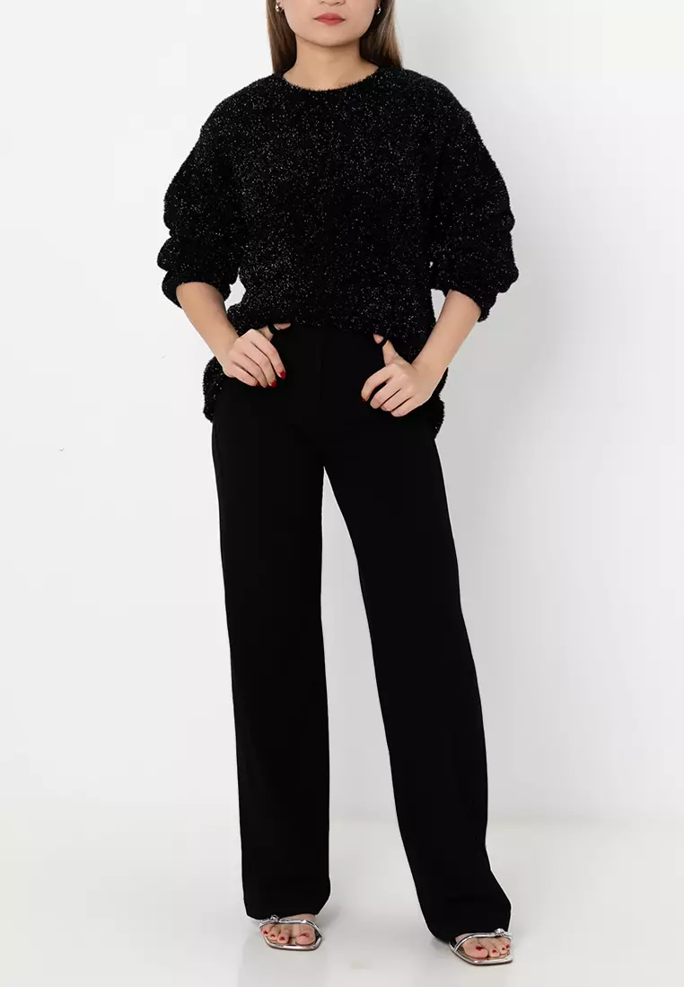 sori⭐︎様用【ZARA多数】ブランド大量　秋冬140〜150㎝　36点 ZARA Metallised Fibre Sweater 2025 | Buy ZARA Online