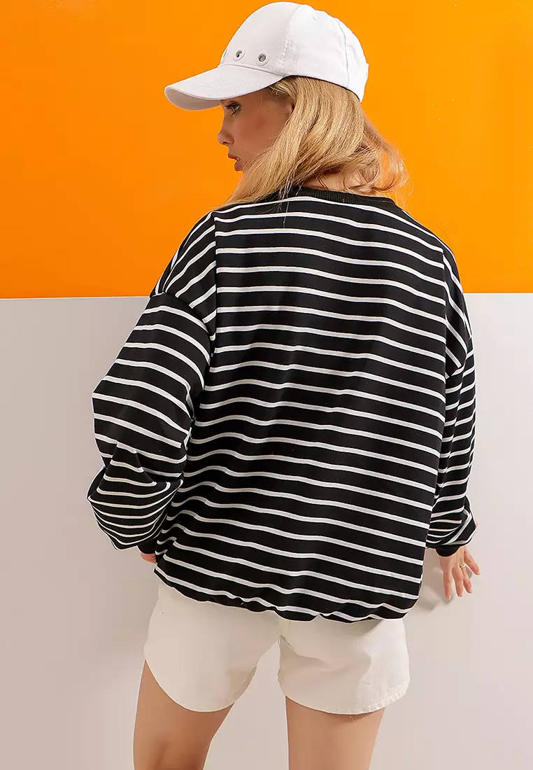 Stripe Sweatshirt