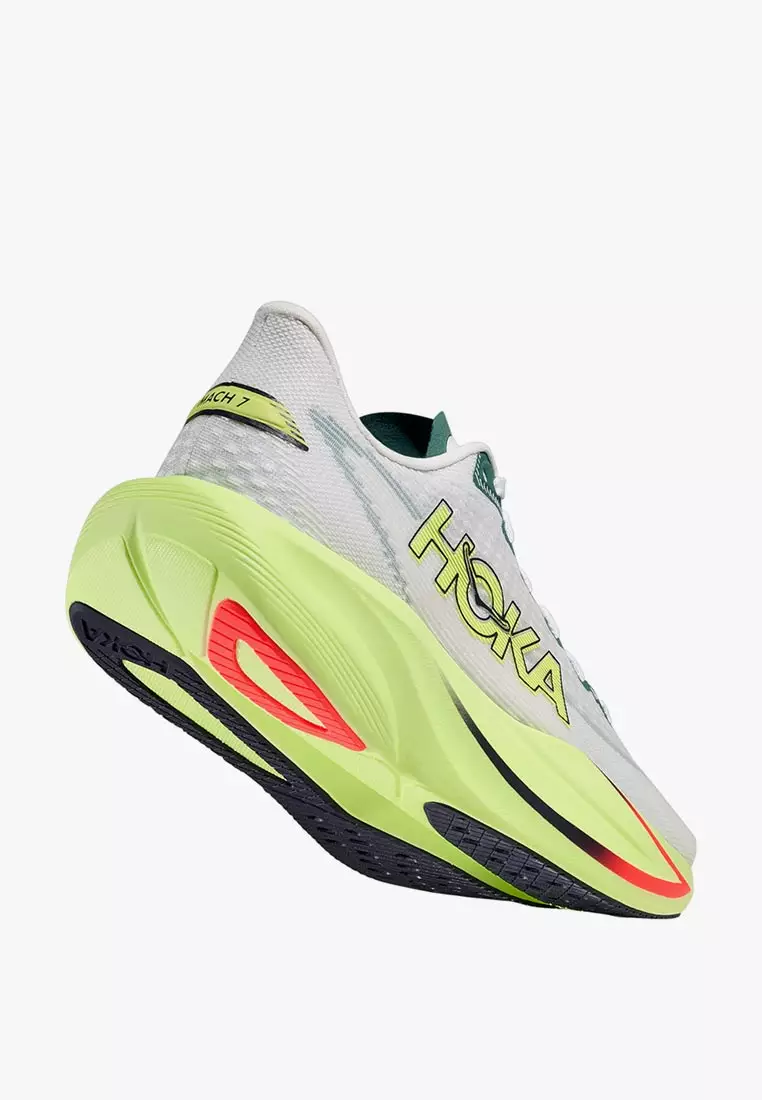 Mach 7 Wide Women's Running - Frost/Neon Yuzu