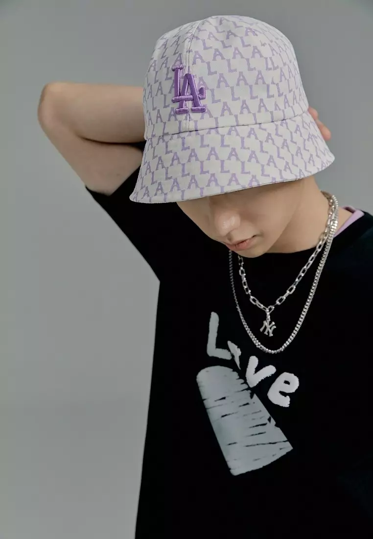 PASTEL MONOGRAM DOME HAT