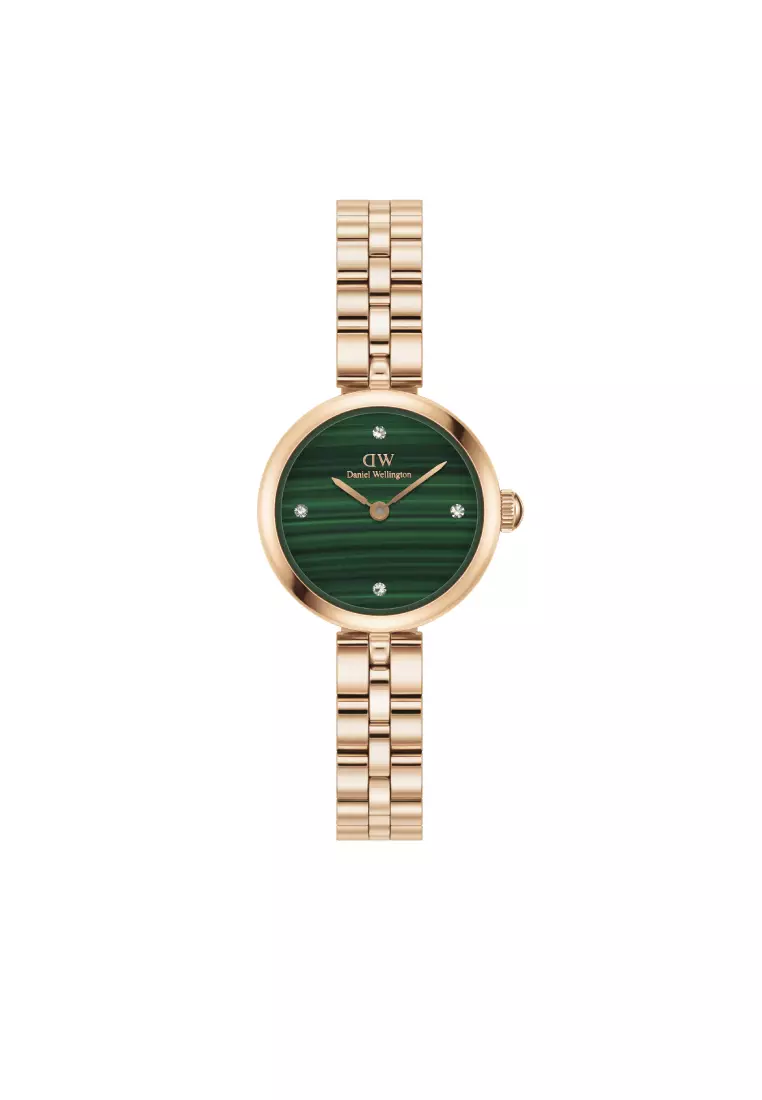 Buy Daniel Wellington Elan Lumine Malachite Rose Gold Green Dial