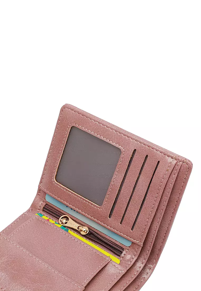 Women's Short Wallet / Purse (Dompet Wanita) - Merah Jambu