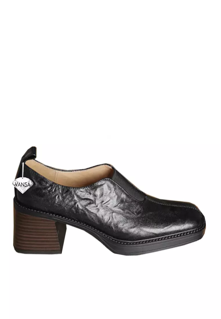 Discount on Twenty Eight Shoes  shoes - SKU: VANSA Top Layer sheepskin Platform High Heel Pumps VSW-H-5274