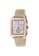 Gevril beige GV2 Bari White Enamel White MOP Dial Diamond Watch, Genuine Brown Leather Strap B7254AC59A5066GS_1
