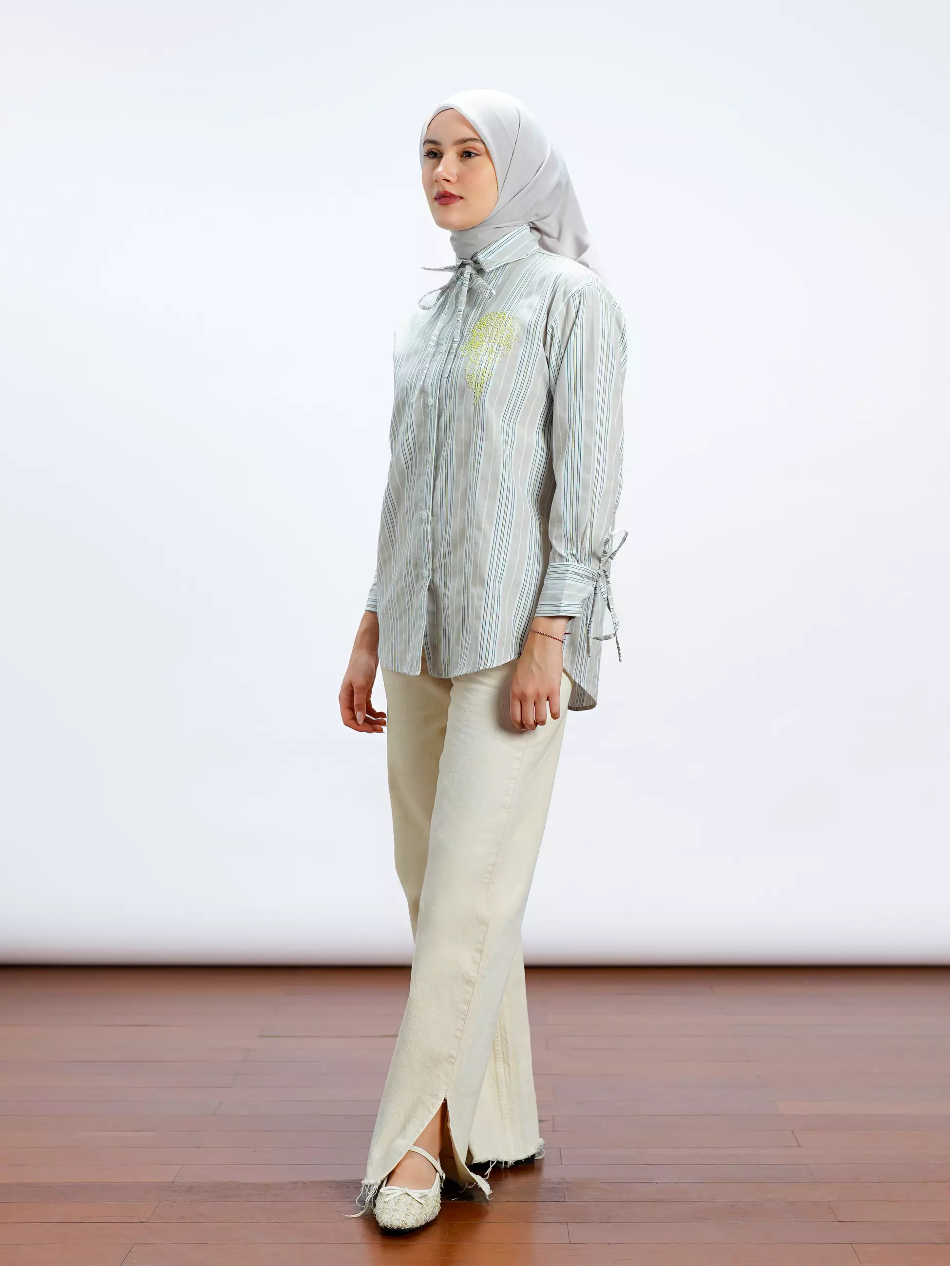 Aleza - Nara Shirt Sage Green