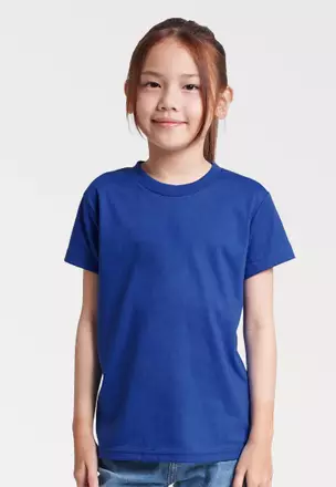 kid in blue shirt