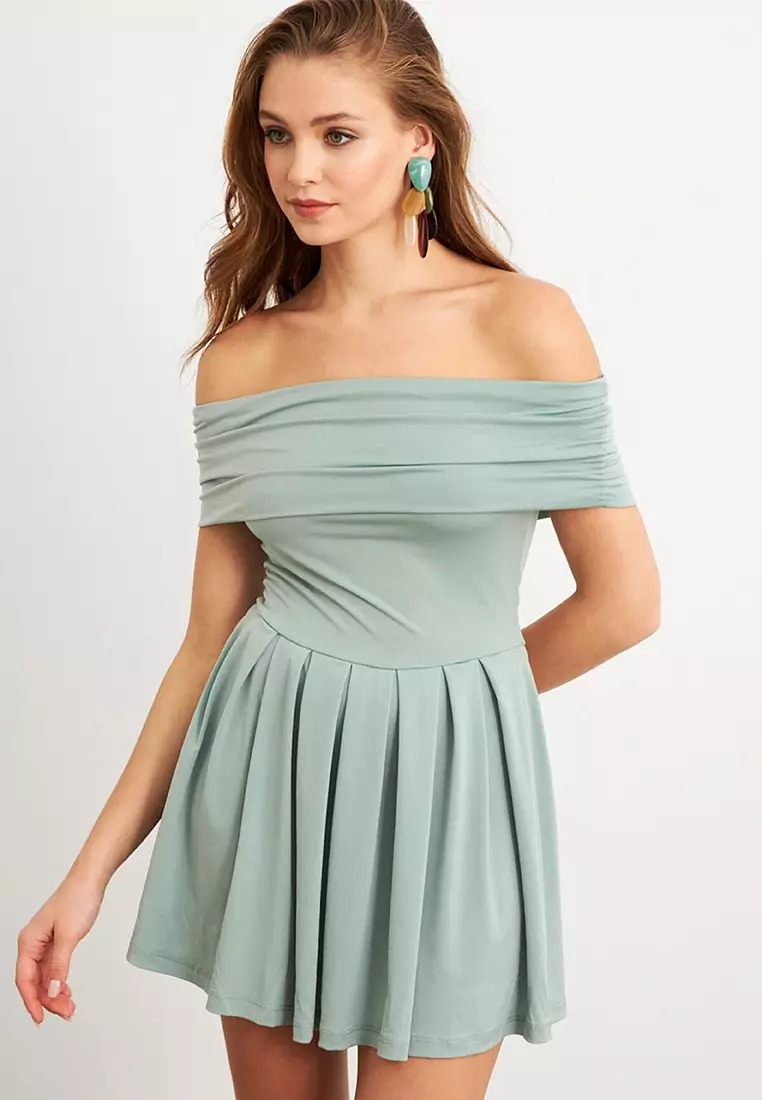 Madonna Collar Mini Dress