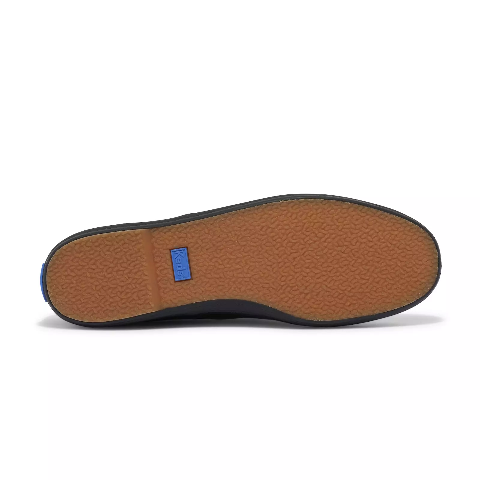 KEDS Women Champion Leather Black Leathe-WH45780
