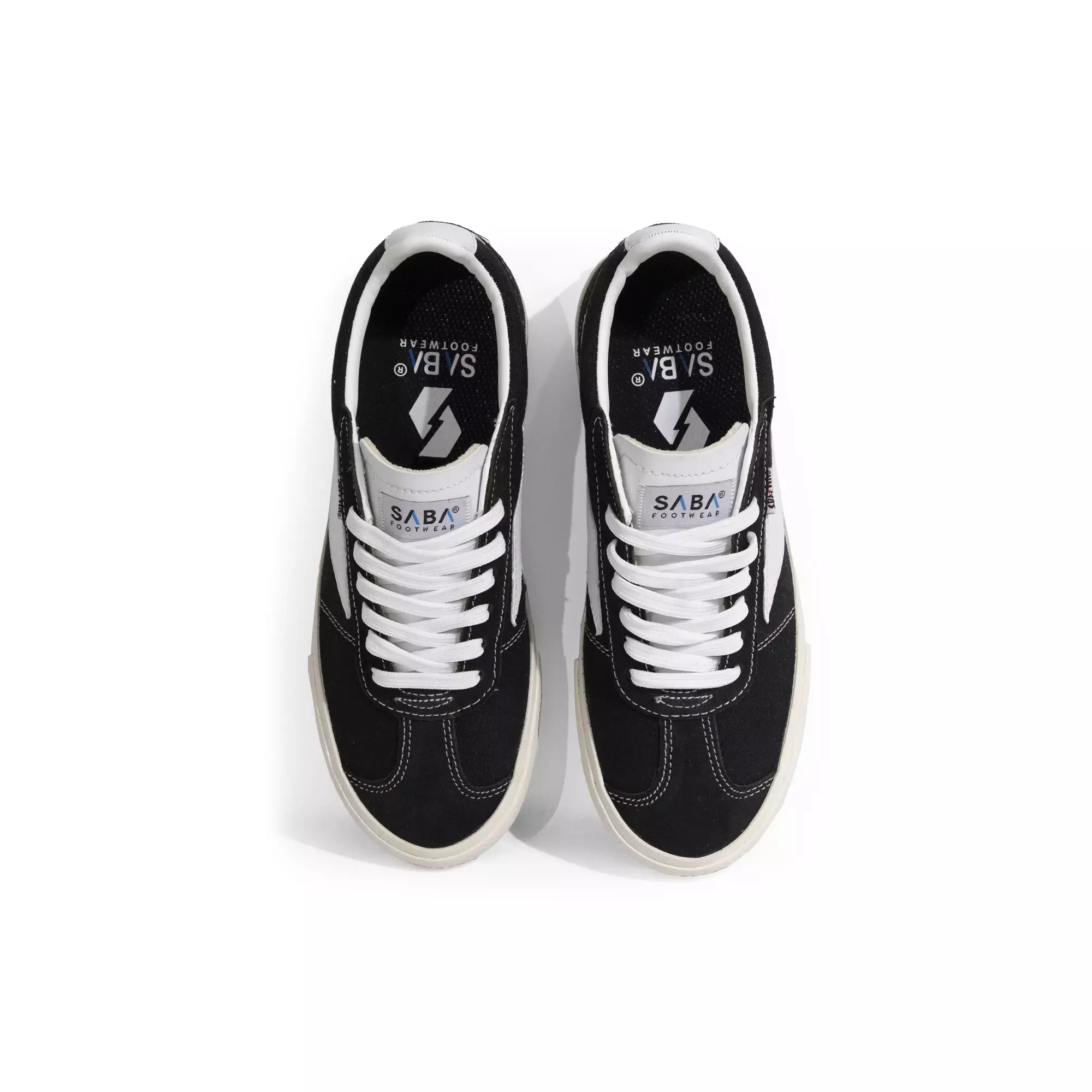 SABA Brazilian Black White - Sepatu Sneakers Pria Dan Wanita