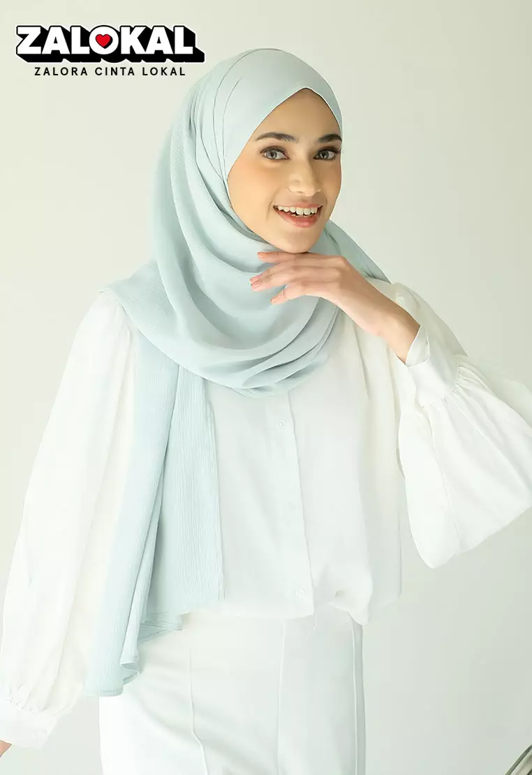 Sheera Shawl Blue Mint